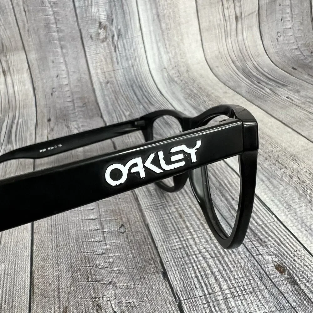 Oakley Frogskins 24-297 Sunglasses Frame Only Matte Black Square 55 mm